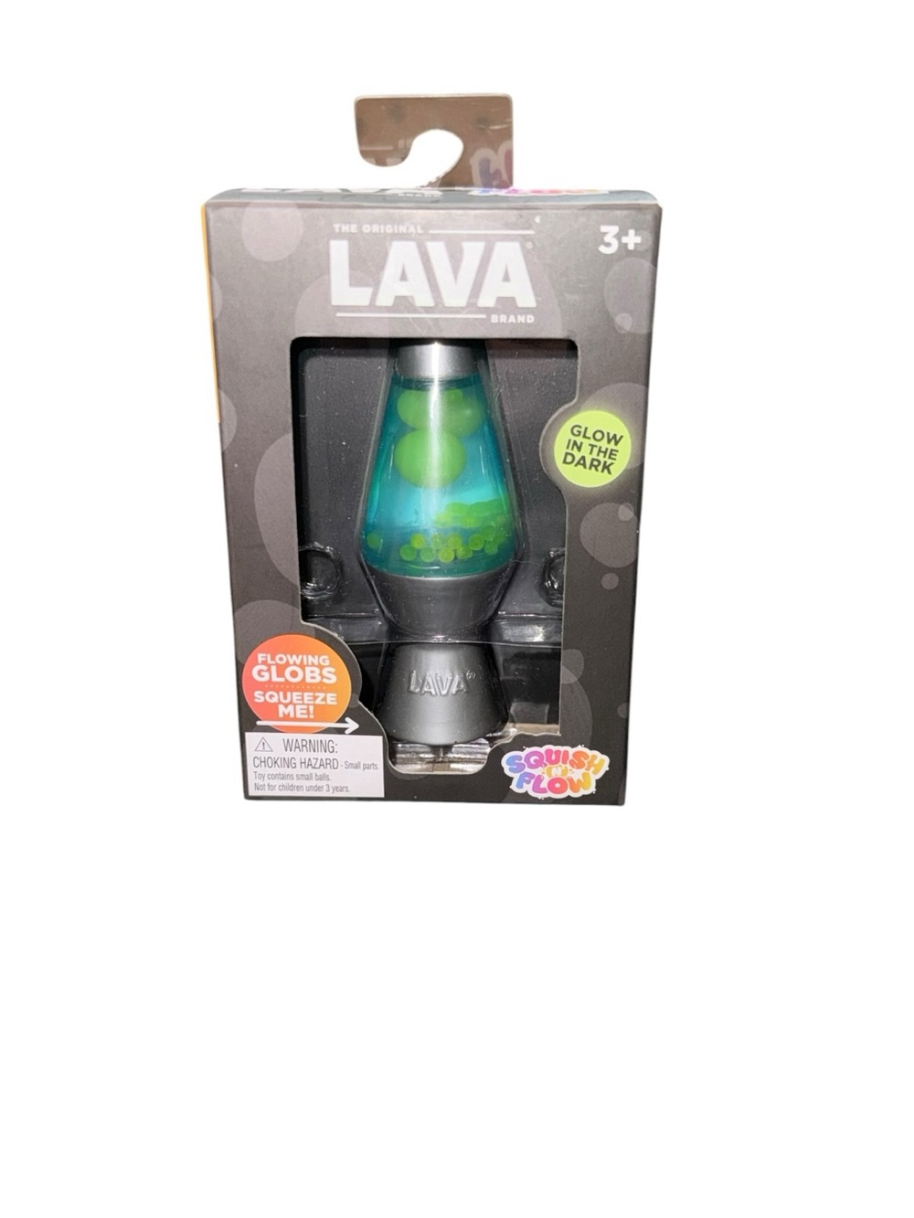 Schylling Lava Brand Squish N' Flow Squishy Sensory Toy Teal/Green